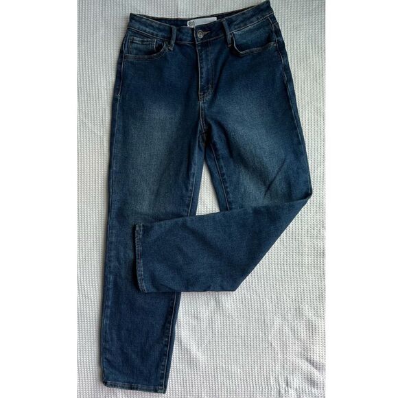 RSQ High Rise Straight Leg Dark Rinse jeans sz 28 - Picture 3 of 8